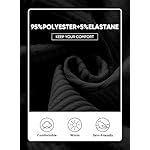 JMIERR Mens 2 Piece Jacquard Sweatsuit Outfits Hoodie Sweatshirt & Joggers Sweatpants Set Tracksuit - Image 3