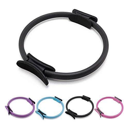 Kaczmarek Círculo de ioga Fibra de vidro Crescent Handle Pilates Ring Anel portátil de resistência d