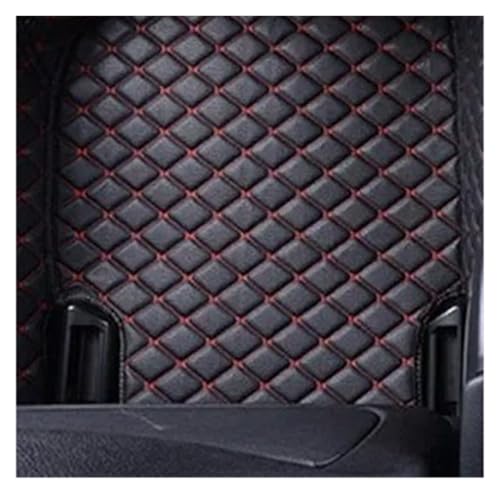 Tapis de voiture pour VW Touran 2006-2015 version LHD noir et rouge
