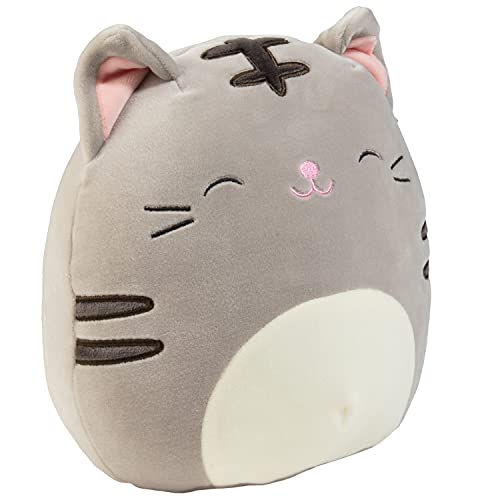 Peluche chat Squishmallow 8" Kellytoy doudou chaton souple