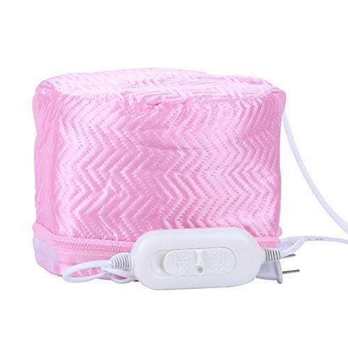 Chapeau De Vapeur De Cheveux, Chapeau De Chauffage électrique Pour Le Vapeur De Beauté De Spa De Cheveux, Chapeau Portatif De Soin De Cheveux Avec Le Contrôle De Température De 3 Modes Cover