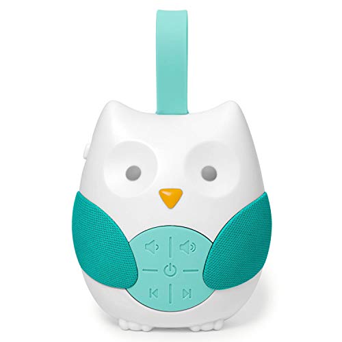 Image of Skidaddle Portable Adorable Owl Friend Baby Soother, Plays 4 Melodies & Nature Sounds
