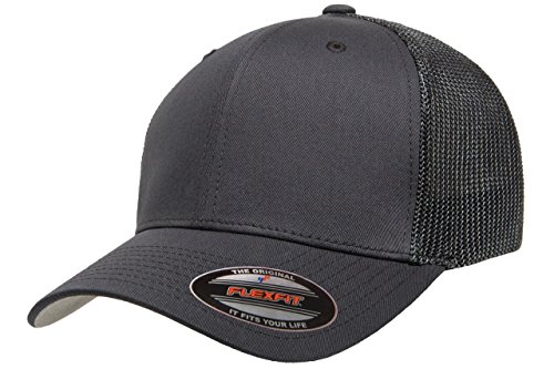 Image of Flexfit Two-Tone Stretch Mesh Fitted Cap Hat