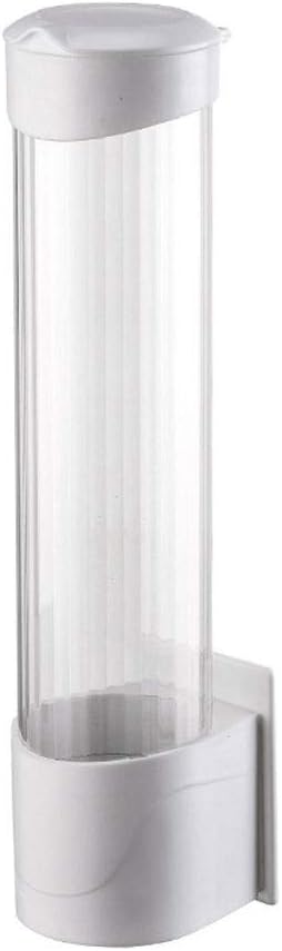 Paper Cup Taker Disposable Automatic Dispenser Plastic Storage Holder Separator Organization Side Mount