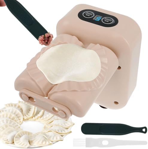 Dumpling Maker, Electric Automatic Dumplings Maker Machine Dumplings Press Mold Kitchen Aid Attachment for Empanada Press Cooking Gadgets Tools Household Accessories (Pink) Dumpling Maker, Electric Automatic Dumplings Maker Machine Dumplings Press Mold Kitchen Aid Attachment for Empanada Press Cooking Gadgets Tools Household Accessories (Pink)