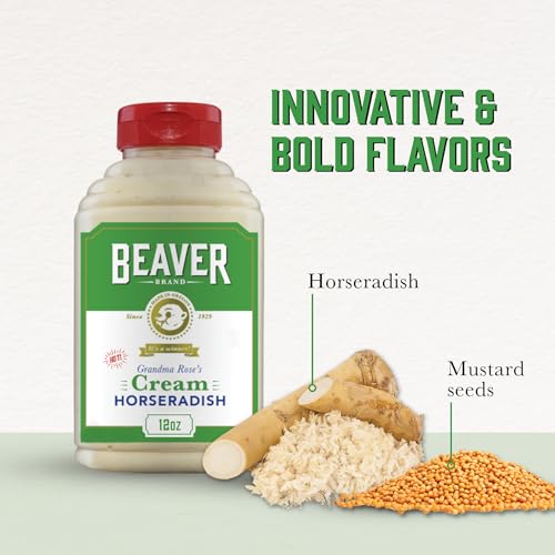 Beaver Hot Cream Horseradish, 12 oz squeeze bottle - Thumbnail 2