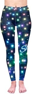 kukubird Christmas Winter Snowflake Santa Reindeer Stocking-Filler Women's Yoga Leggings Gym Fitness Running Pilates Stretchable - ChristmasLights