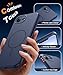 FNTCASE for iPhone 17e & iPhone 16e Case: [Compatible with Magsafe] Solid Matte Magnetic Phone Cover with [Full Camera Protection] [Screen Protector] Military Grade Shockproof Protective, Blue