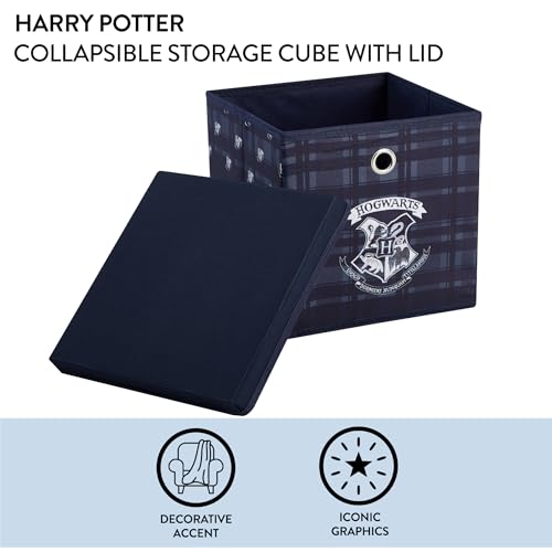 Cube de rangement pliable Harry Potter de 25 cm avec un couvercle - 3