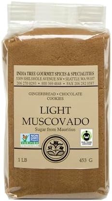 India Tree Light Muscovado Sugar, 1 Pound