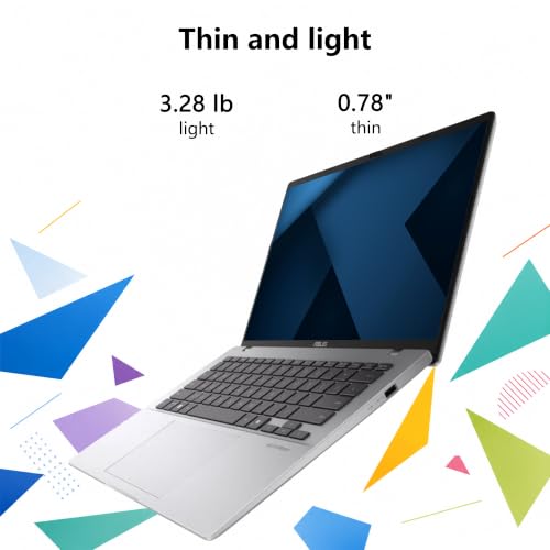 Image of ASUS Vivobook 14 Professional AI Laptop | 14 inch WUXGA IPS Anti-Glare | 8-core Snapdragon X (Up to 45 NPU Tops) | 16GB DDR5 1TB SSD | Backlit USB4 WiFi 6E Long Battery Life Win11 w /DLCA Accessory