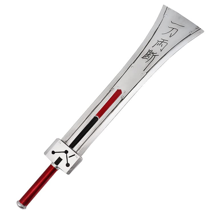 42.5" Fantasy Foam Sword, Anime Cosplay Sword, Buster Sword, PU Foam Zweihander Broad Sword