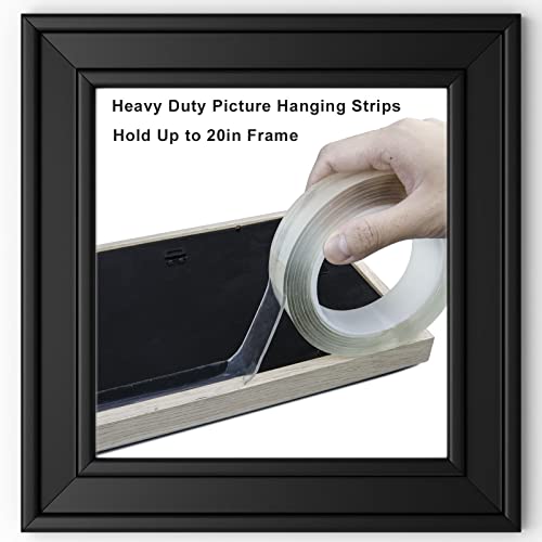20Ft Double Sided Tape Heavy Duty,Mounting Tape Picture Hanging Strips,Foam Poster Tape Clear Nano Wall Mounting Foam Tape,Non Slip Carpet Tape Rug Grippers For Hardwood Floor #TOP2