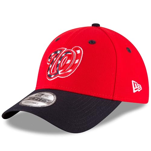New Era Unisex-Adult MLB The League 9FORTY Baseball 2-Tone Alternate Adjustable Hat Cap One Size Fits All (US, Alpha, One Size, Washington Nationals, Washington Nationals)