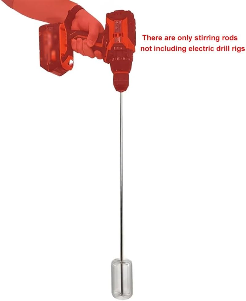 Stainless Steel Drill Stirrer/Mixer - 1/4 Inch Hex Drive (Heavy Duty) Homebrew Beer Brewy Tool