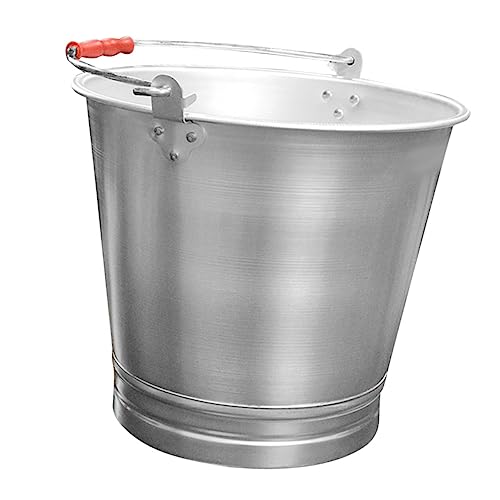 Ipetboom Balde De Alimentação De Metal Balde De Metal Balde De Cubo De Gelo Balde De Canil Para Cães