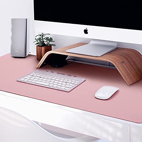 AtailorBird Leren Muismat Groot PU-leer Dubbelzijdig Bureau Pad 80x40cm Multifunctioneel Kantoor Bureaulegger Waterdicht… - Image 8
