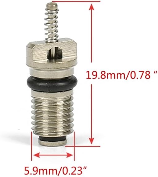 10Pcs134a Refrigerant Heat Resistant Tire for Valve Stem Cores Needles Car R134A for Valve Core Needles Assortmen(Green)