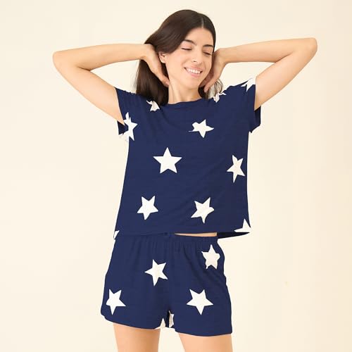 Image of Sweet Dreams Women's Printed Shorts Set