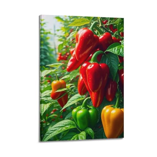 Poster fraises fraîches ZHOUKEG pour une ambiance douce et gourmande chez soi