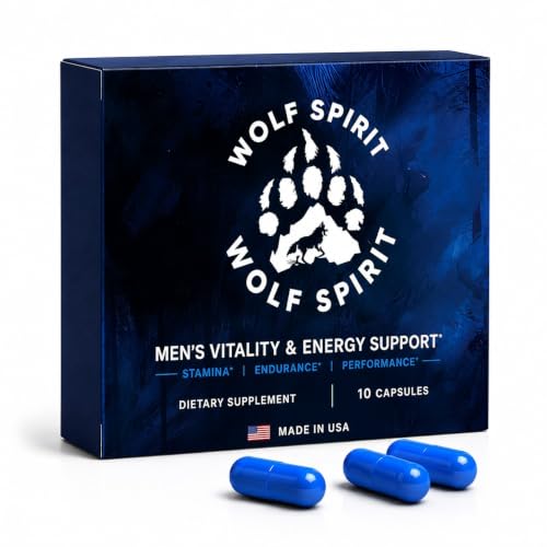 POWERHOUSE FACTORY Male Enhancing Supplement for Stamina, Vitality & Daily Endurance, 10 Count, Fast-Acting Herbal Capsules for Men's Wellness, Made in USA
