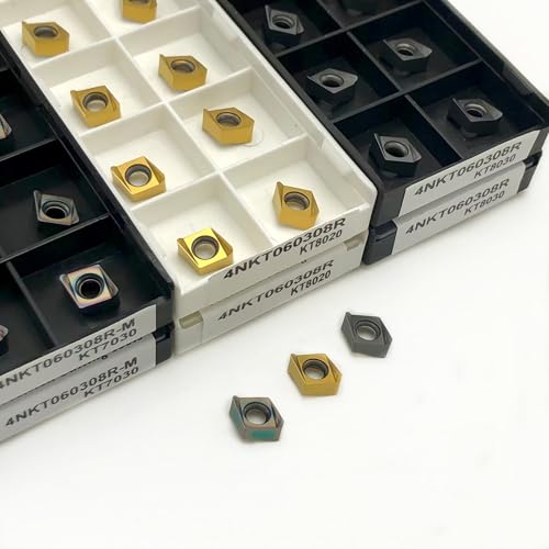 Juego de 10 Fresas de Carburo para Torno CNC miniatura 2