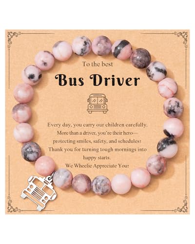 Adjustable School Bus Driver Appreciation Gifts Ideas for Women Men Retirement First Day of School Christmas End of Year Birthday