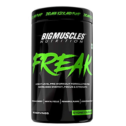 Bigmuscles Nutrition Freak Pre-Workout Sydney Sunset [60 Servings, 360g]