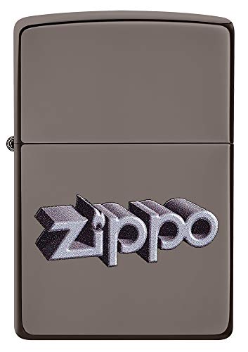 Encendedor Zippo Black Ice Logo 3D miniatura 2