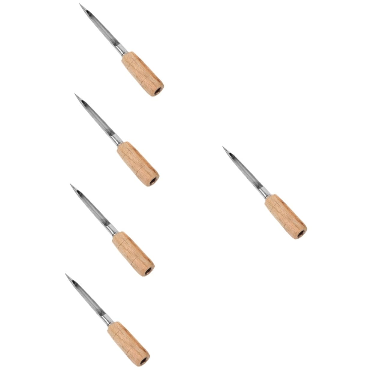 OUNONA 5piezas Muestreador De De Inoxidable Sampler Portátil Para Cereal Arroz y Agrícola Herramienta De Muestreo Para Práctico y
