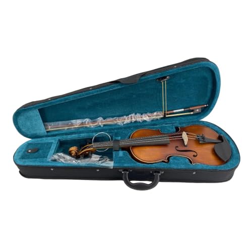 Image of Yinfente Acoustic Violin Electric Violin 4 /4 Full Size Violin 4 String Maple Spruce For Student,Violin For Beginners violin Case,Brazilwood Bow,Cable,Cleaning Cloth,Rosin,Bridge