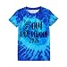 MODNTOGA Toddler Girl Boy Peace Out Pre-School Shirt 2026 Pre-School Graduation T-Shirt Last Day of School Summer Tee Tops (Blue-2026, 5-6 Years)