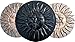 Betonex Sun & Moon Concrete Plaster Plastic MOLDS Stepping Stone Garden Path #S11