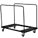 Flash Furniture Black Folding Table Dolly for Round Folding Tables