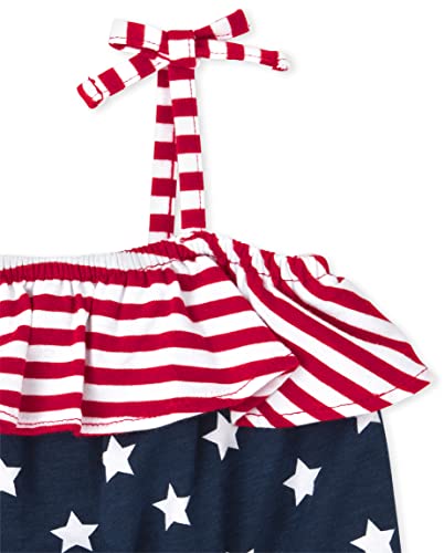 The Children's Place Baby Girls Sleeveless Romper, American Stars, 3-6 Months #TOP1