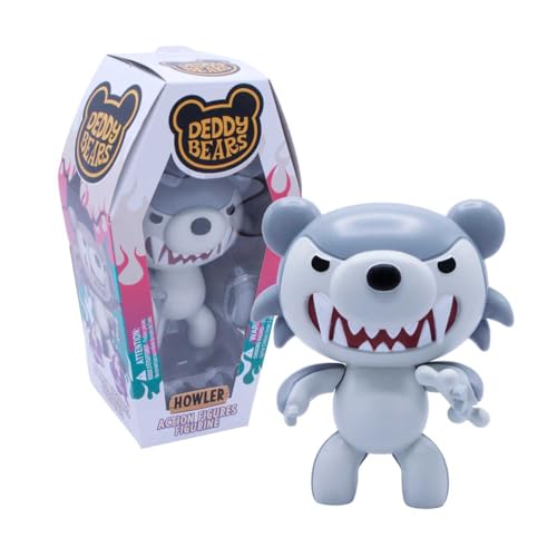 Just Toys LLC Deddy Bears Series 1 Howler – 4" Buildable & Customizable Action Figure
