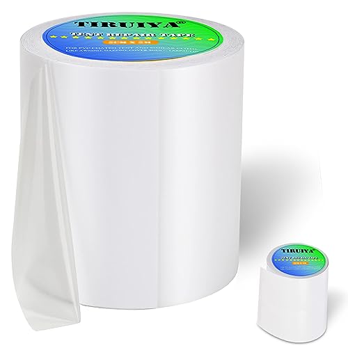 Namvo Ruban Adhésif Transparent Pour Réparation De Tente – TPU Étanche Ultra-Résistant, 375 Cm X 7,5 Cm, Polyvalent Pour Auvent, Veste, Toile