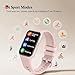 Smart Watch for Women,1.47 inches Fitness Watch with 24 Sports Modes,2Straps,Heart Rate,Sleep Monitor,SpO2,Step Counter,Activity Tracker,IPX8 Waterproof,Fast Charging,Smartwatch for Android iOS