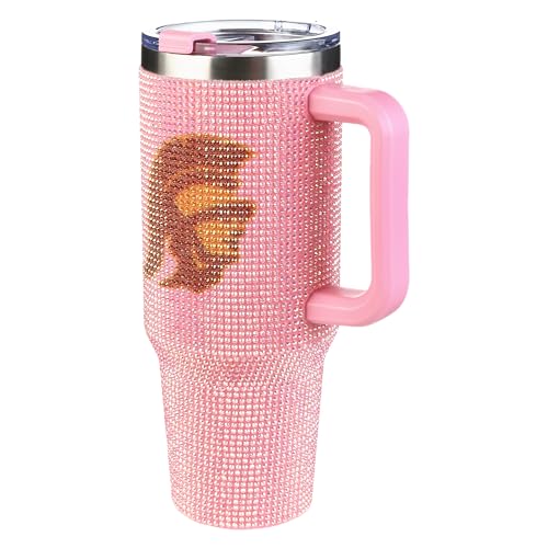 Image of The Memory Company Officially Licensed 40oz Pink Bling Game Day Tumbler, University of Southern California