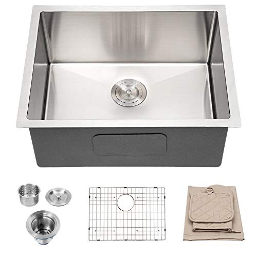 23 Kitchen Sink Undermount - Lordear 23 Inch Undermount Bar Perp Kitchen Sink