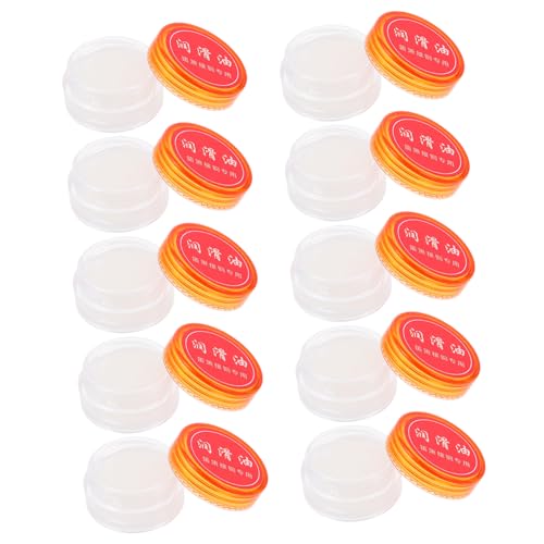 Toyvian Essential Wind Instruments Accessory 10pcs Flute Dizi Lubricant Oil Prevent Rust Extend Instrument Life Random Color