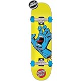 Santa Cruz Screaming Hand 7.75" compleet Skateboard Yellow