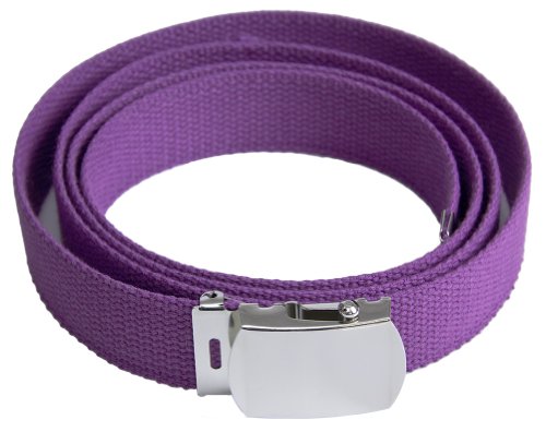 Canvas Belt, Purple
