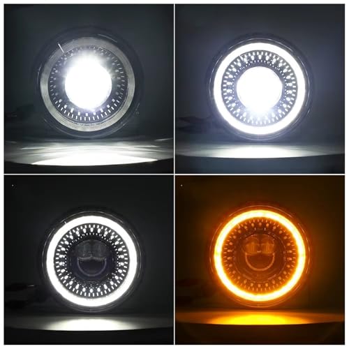 Phare de moto LED H4 7 pouces optique premium pour Softail et Slim
