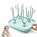 Babyflaschenhalter, babyflaschen trockenständer, fläschchen trockenständer, fläschen ständer baby, PP-Flaschenhalter, Schnullerflaschen-Trockengestell, abnehmbare, zum Trocknen von Babyflaschensaugern