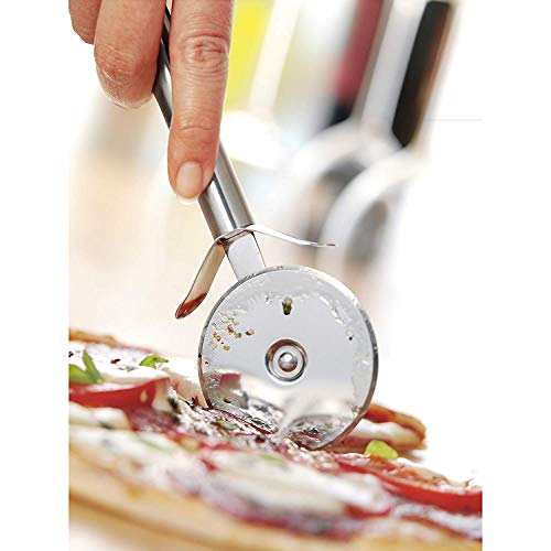 Foto von WMF Profi Plus Pizzaschneider 19,8 cm, Pizzaroller, Pizza Cutter, Cromargan Edelstahl teilmattiert, spülmaschinengeeignet