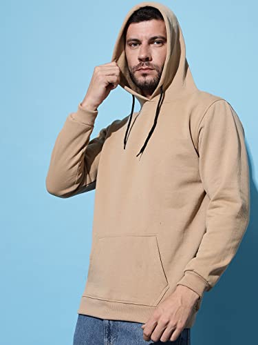 Image of Men's Cotton Blend Hooded Sweatshirt
