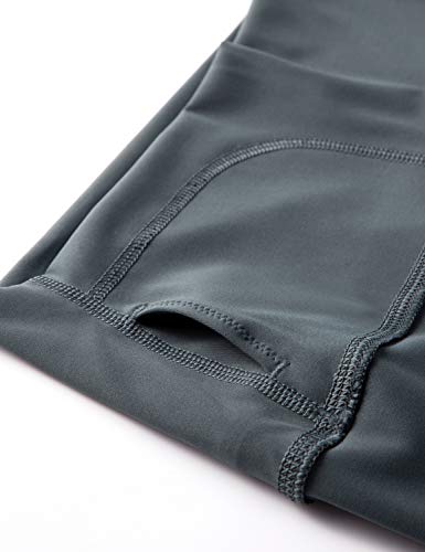 Image of CRZ YOGA Naked Feeling Workout Leggings 25'' - High Waist Yoga Training Tight Womens Pants Melanite X-Large
