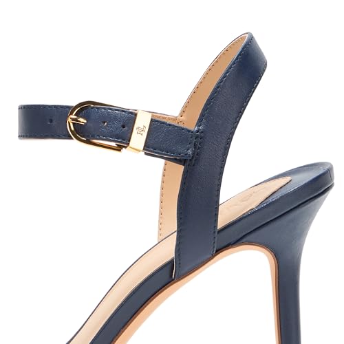 Lauren Ralph Lauren Women's Gwen Color-Blocked Nappa Leather Sandal4