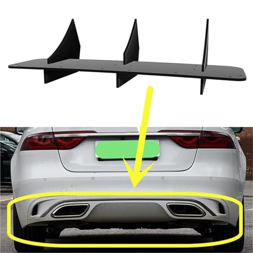 Diffuseur pare-choc arrière avec lèvre pour Jaguar XF Berline et Break 2020-2024